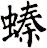 螓