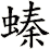 螓