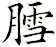 膤
