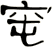 窀