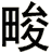 畯