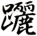 躧