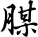 腜